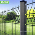 Fence a maglie 3D curva saldata zincata